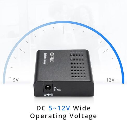 10G Media Coverter, 10 Gigabit Fiber to 10G Copper UTP Ethernet Media Converter, Unmanaged 1x 100M/1G/2.5G/5G/10GBase-T RJ45 to 1x 10GBase-X SFP+ Slot 10Gigabit Ethernet Media Converter (2) in Saudi Arabia