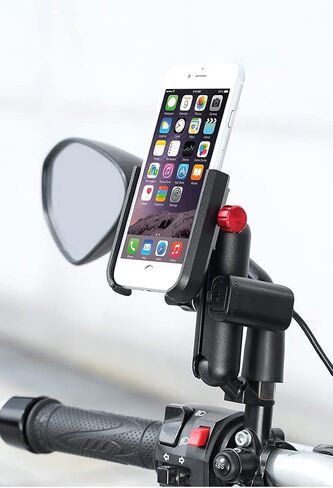Motowolf Silicone Non-Slip 4-6.5 Inch Mobile Phone Support Bicycle Mobil Racing Stand Cell Phone Holder for Motorcycle in Saudi Arabia
