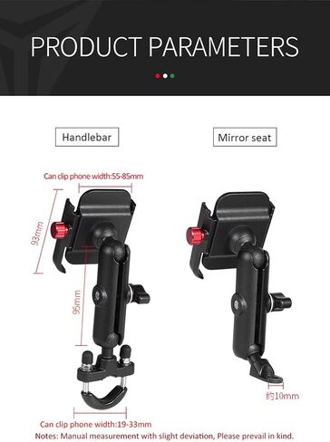 Motowolf Silicone Non-Slip 4-6.5 Inch Mobile Phone Support Bicycle Mobil Racing Stand Cell Phone Holder for Motorcycle in Saudi Arabia