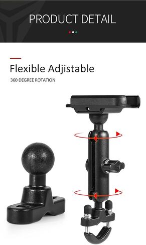 Motowolf Silicone Non-Slip 4-6.5 Inch Mobile Phone Support Bicycle Mobil Racing Stand Cell Phone Holder for Motorcycle in Saudi Arabia