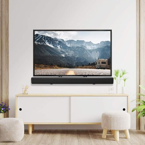 Mounting Dream Soundbar Mount Sound Bar TV Bracket with Holes/Without Holes, Non-Slip Base Holder Extends 3.4" to 6.1", Up to 20 LBS, Safe and Easy to Install MD5425 in Saudi Arabia