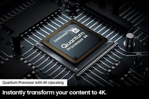 تلفزيون سامسونج QN43Q60CAFXZA 43 بوصة QLED 4K Quantum HDR ثنائي LED ذكي مع حامل تلفزيون كامل الحركة FMX3W مع امتداد 28 بوصة لأجهزة تلفزيون 40 بوصة - 90 بوصة (2023) in Kuwait