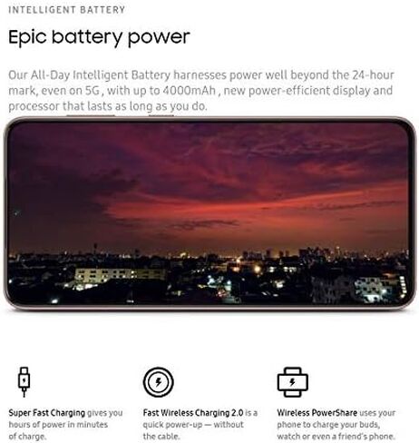 Samsung Galaxy S21 5G, US Version, 128GB, Phantom Gray - Unlocked (Renewed) in Saudi Arabia