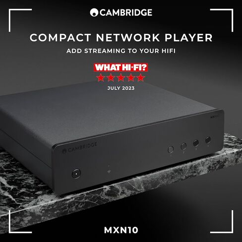 Cambridge Audio MXN 10 - Compact Separate High Resolution WiFi Network Audio Player and Streamer Featuring Bluetooth 5.0, Internet Radio and ESS Sabre DAC - Lunar Grey in Kuwait