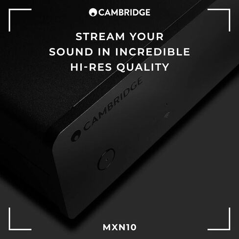 Cambridge Audio MXN 10 - Compact Separate High Resolution WiFi Network Audio Player and Streamer Featuring Bluetooth 5.0, Internet Radio and ESS Sabre DAC - Lunar Grey in Kuwait
