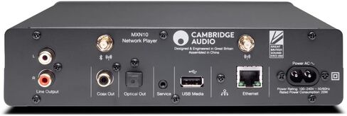 Cambridge Audio MXN 10 - مشغل صوت وجهاز بث صوتي منفصل عالي الدقة لشبكة WiFi يتميز بتقنية Bluetooth 5.0 وراديو الإنترنت وESS Sabre DAC - رمادي قمري in Kuwait