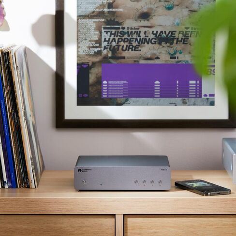 Cambridge Audio MXN 10 - مشغل صوت وجهاز بث صوتي منفصل عالي الدقة لشبكة WiFi يتميز بتقنية Bluetooth 5.0 وراديو الإنترنت وESS Sabre DAC - رمادي قمري in Kuwait