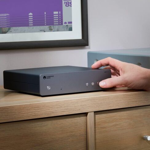 Cambridge Audio MXN 10 - مشغل صوت وجهاز بث صوتي منفصل عالي الدقة لشبكة WiFi يتميز بتقنية Bluetooth 5.0 وراديو الإنترنت وESS Sabre DAC - رمادي قمري in Kuwait