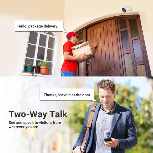 نظام كاميرا أمان TIGERSECU Ultra HD 5MP PoE NVR مع 4 كاميرات IP PoE، 8 قنوات NVR مع محرك أقراص ثابتة 2 تيرابايت، رؤية ليلية ملونة، إنذار صفارات الإنذار، كشف بشري بالذكاء الاصطناعي in Kuwait