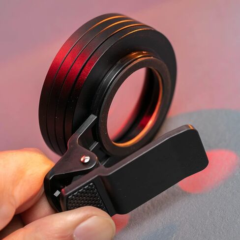 مرشح عدسة كاميرا الهاتف 58 ملم، عدسة كاميرا الهاتف، مرشحات تأثير كاميرا الدوامة، مرشح ND لهاتف iPhone 14/13/12/11 مع Android، والهواتف الذكية الأخرى in Kuwait