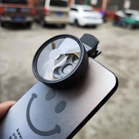 مرشح عدسة كاميرا الهاتف 58 ملم، عدسة كاميرا الهاتف، مرشحات تأثير كاميرا الدوامة، مرشح ND لهاتف iPhone 14/13/12/11 مع Android، والهواتف الذكية الأخرى in Kuwait