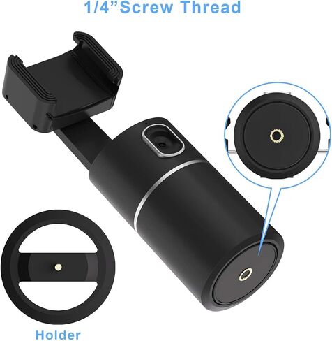 JOYTRIP Auto Tracking Phone Holder,360° Rotation Face Body Track Mount,Tracking Tripod for Vlog Shooting Live Streaming,Build-in Battery,No APP Required(Pink)… in Kuwait