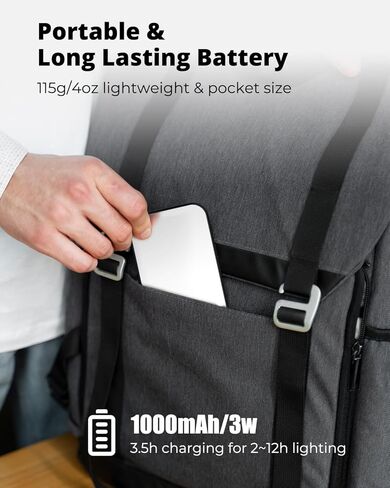 مصباح سيلفي SupeDesk للهاتف، مصباح بمشبك، ضوء تعبئة محمول، إضاءة مؤتمرات الفيديو، للكمبيوتر المحمول، اجتماع التكبير، 3 درجات حرارة ألوان 5 مستويات سطوع، خفيف الوزن، فيديو Tiktok/YouTube in Kuwait