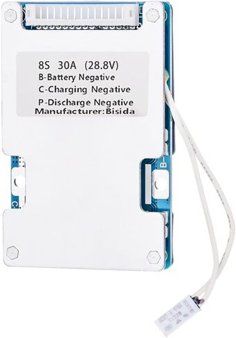 Bisida BMS 8S 28.8V 50A ثنائي الفينيل متعدد الكلور المحمول المشترك مع التحكم المتوازن في درجة الحرارة 18650 للطائرات بدون طيار، حزم بطارية ليثيوم أيون نموذجية in Saudi Arabia