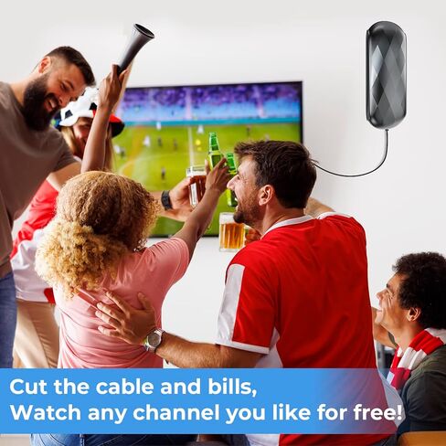 730+ Miles Long Range TV Antenna,2023Newest Digital TV Antenna for Smart TV&Old TV,Indoor Outdoor HD Antenna for Local Channel Support 8K 4K 1080p,Amplified Antenna with Signal Booster-32FT Coax Cable in Kuwait