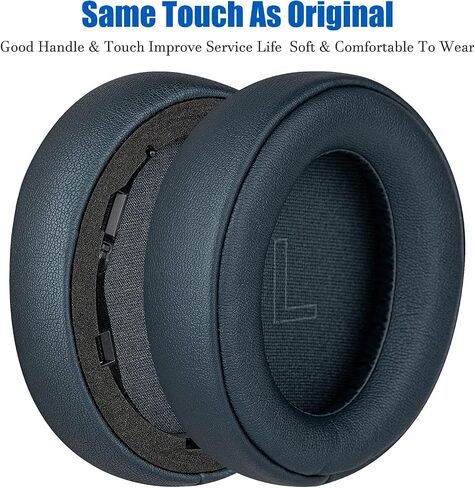 JULONGCR Life Q35 وسادات الأذن البديلة Soundcore Life Q30 غطاء وسائد الأذن يفشل أكواب وسائد أجزاء متوافقة مع سماعات Anker Soundcore Life Q35 QC30. (أزرق) in Kuwait