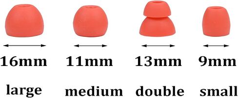 Replacement Eartips Silicone Earbuds Buds Set for Powerbeats Pro Beats Wireless Earphone Headphones,4 Pair (Black) in Kuwait