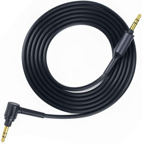 سلك كابل صوت بديل لسماعات الرأس Asobilor WH-1000XM3 متوافق مع سماعات Sony WH-1000XM4 MDR-1000X MDR-XB950BT MDR-10R MDR-10RC MDR-10RBT MDR-NC50 MDR-NC200D مقبس 3.5 مم (ذهبي) in Kuwait
