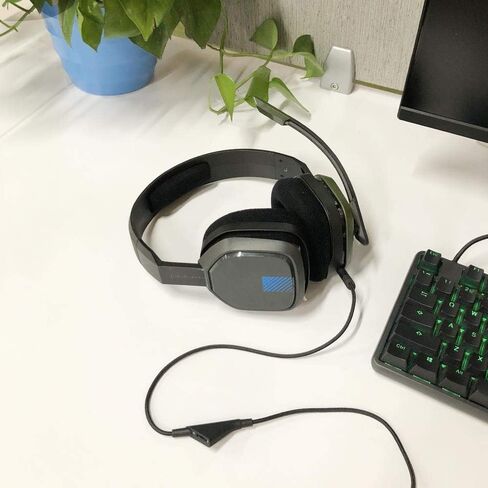 بديل MJKOR لسلك كابل التحكم في مستوى الصوت المضمن Astro A10 A40، سلك ألعاب الصوت المتوافق مع سماعات Astro A10 A40 (2 متر، وظيفة التحكم في مستوى الصوت) in Kuwait