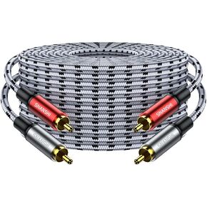 SNANSHI RCA Cables 5ft - Dual RCA Stereo Audio Cable in Kuwait