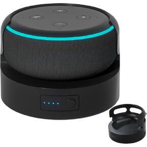 Blanou Echo Dot 3 Battery Base, Portable Dot 3rd Gen Google Mini 2 Battery Base, 10400 mAh 16 Hours Work Time, Black…