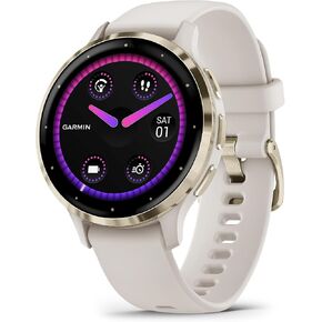 Garmin Venu® 3S, Premium Fitness Smartwatch, 41mm, French Gray | Body Battery™ Energy Monitoring, Sleep Coach, Built-In Sports Apps, Built-In Speaker & Mic, Workout Benefit & Recovery Time in Saudi Arabia