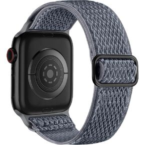 Lerobo Elastic Bands Compatible with Apple Watch Bands 44mm 45mm 42mm 49mm 38mm 40mm 41mm, Stretchy Solo Loop Soft Nylon Strap Replacement Band Compatible for Apple Watch Ultra 2 iWatch SE Series 9 8 7 6 5 4 3 2 1 Women Men in Kuwait