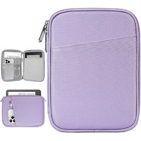6-7 Inch Sleeve Case for Kindle and eReader, Raspberry | Protective Carrying Case for 7" Kindle Paperwhite & Kindle Colorsoft, 6" Kindle, 6" Kobo Clara BW/Colour, Kobo Libra Colour in Kuwait