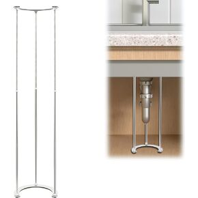 دعامات دعم لاصلاح الحوض من اسفل الحامل - ادوات تثبيت الحوض من الستانلس ستيل مع دعم قابل للتعديل (15.7-27.5 انش) in Kuwait