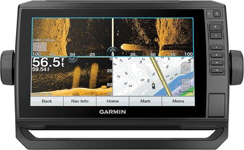 Garmin ECHOMAP UHD 93sv: جهاز رسم الخرائط بشاشة تعمل باللمس مقاس 9 بوصات مع جهاز LakeVü g3 الأمريكي وGT54UHD-TM Ultra High-Definition Sonar (متجدد) in Kuwait