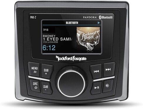 Rockford Fosgate PMX-2 Punch Marine Compact AM/FM/WB Digital Media Receiver 2.7" Display in Saudi Arabia