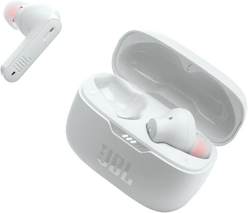 مجموعة سماعات الأذن JBL Tune 230NC TWS True اللاسلكية النشطة لإلغاء الضوضاء في الأذن مع حقيبة gSport (أسود) in Kuwait