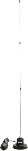 CB Antenna 28 inch - Heavy Duty Magnetic Mount CB Radio Antenna with 10ft Coaxial Cable - Full Kit for Truck Car - LUITON 100km/h Wind Tunnel Tested in Saudi Arabia