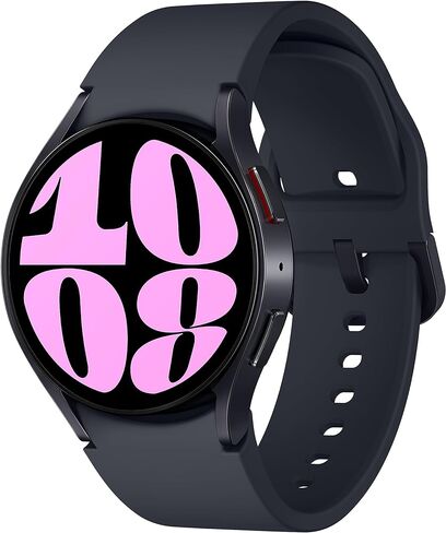 Samsung Galaxy Watch 6 44mm LTE Smartwatch, Fitness Tracker, Personalized HR Zones, Advanced Sleep Coaching, Heart Monitor, BIA Sensor for Health Wellness Insights, Big Screen, US Version, Graphite in Kuwait