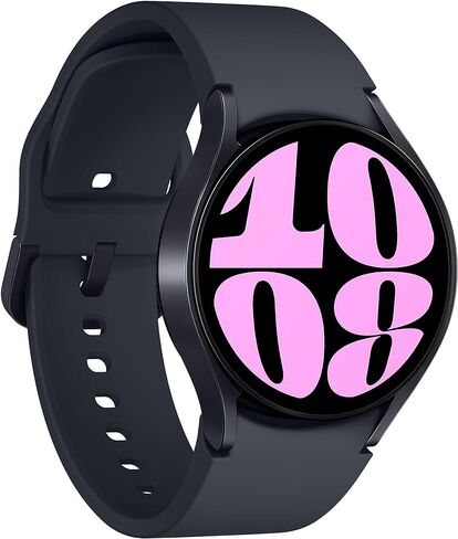 Samsung Galaxy Watch 6 44mm LTE Smartwatch, Fitness Tracker, Personalized HR Zones, Advanced Sleep Coaching, Heart Monitor, BIA Sensor for Health Wellness Insights, Big Screen, US Version, Graphite in Kuwait