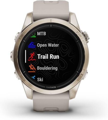 Garmin epix Pro (الجيل 2) إصدار Sapphire، 51 ملم، ساعة ذكية عالية الأداء، تقنية تدريب متقدمة، مصباح يدوي مدمج، أسود in Kuwait