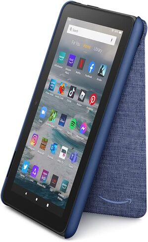 غطاء الكمبيوتر اللوحي Amazon Fire 7 (متوافق فقط مع الجيل الثاني عشر من الأجهزة اللوحية، إصدار 2022) - أسود in Kuwait