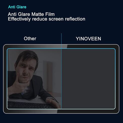 YINOVEEN 2 Pcs Anti Blue Light (HD) Screen Protector for 2022 2021 All-new Kindle Paperwhite 6.8 Inch & Kindle Paperwhite Signature Edition 6.8-Inch (11th Generation), Eye Protection, Anti Fingerprint in Saudi Arabia