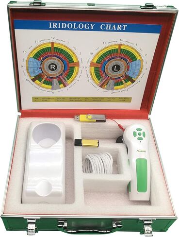 كاميرا آيريدولوجي بدقة عالية 12 ميجابكسل بتقنية يو إس بي آيريسكوب مع عدسة قزحية عالية الدقة 12 ميجابكسل وبرمجيات تحليل خالية من السائقين (النسخة الإنجليزية والإسبانية) in Kuwait