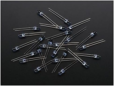 ادافروت مصباح LED بالاشعة تحت الحمراء فائق السطوع 5 ملم (عبوة من 25 قطعة) [ADA388] in Kuwait