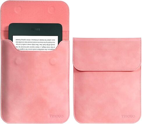 TiMOVO 6 Inch Sleeve for All-New Kindle 2022/Kindle 2019/Kindle Paperwhite 6.8 Inch/Kindle Voyage/Kindle (8th Gen, 2016)/Kindle Touch/Kindle 4/5, Protective Pouch Bag Case Cover, Apricot in Saudi Arabia