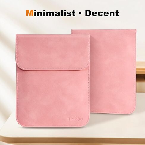 TiMOVO 6 Inch Sleeve for All-New Kindle 2022/Kindle 2019/Kindle Paperwhite 6.8 Inch/Kindle Voyage/Kindle (8th Gen, 2016)/Kindle Touch/Kindle 4/5, Protective Pouch Bag Case Cover, Apricot in Saudi Arabia