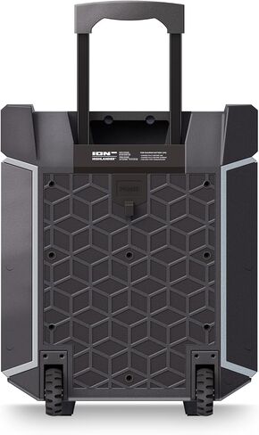 ION Audio Block Rocker - Portable Bluetooth Outdoor Party Speaker with Karaoke Microphone, Battery, 4 Speakers, Radio, USB Port, App, Water-Resistant, 120W in Kuwait