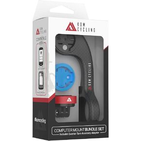 KOM Cycling CM06 حامل كمبيوتر GoPro سريع الإصدار لأجهزة الكمبيوتر Wahoo وGarmin Bike (حامل الدراجة متوافق مع Edge 1030 وElemnt Roam وغيرها) 1030 حامل دراجة متوافق مع ملحقات GoPro in Kuwait