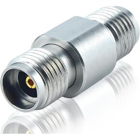 3.5 mm Wave Connector Precision 3.5 mm Female to 3.5 mm Female Adapter Stainless Steel Body Microwave Adapter, 50 Ohm,DC to 34 GHz, VSWR 1:1.2 in Saudi Arabia