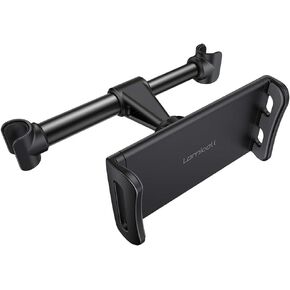 Lamicall Car Headrest Mount, Tablet Headrest Holder - Stand Cradle Compatible with iPad Pro Air Mini, Galaxy Tabs, Other 4.7-10.5" Cellphones and Tablets - Black