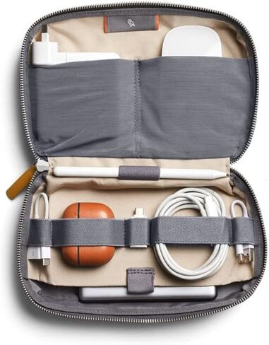Bellroy Tech Kit (Tech Accessories Organizer Pouch, Zipper Closure Design, Stores Power Bank, Phone Charger, Cables & More, Internal) in Saudi Arabia