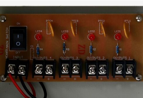 Monoprice 106877 4 Channel 12V DC 5 Amps CCTV Camera Power Supply in Saudi Arabia