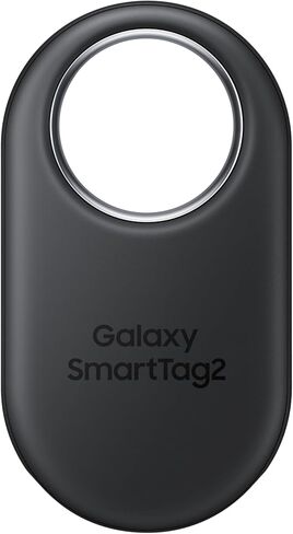 SAMSUNG Galaxy SmartTag2, Bluetooth Tracker, Smart Tag GPS Locator Tracking Device, Item Finder for Keys, Wallet, Luggage, Pets, Use w/Phones and Tablets Android 11 or Later, 2023, 1 Pack, White in Kuwait