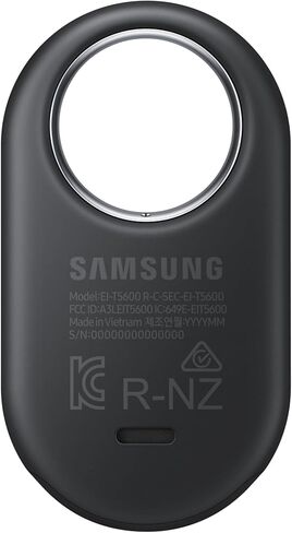 SAMSUNG Galaxy SmartTag2, Bluetooth Tracker, Smart Tag GPS Locator Tracking Device, Item Finder for Keys, Wallet, Luggage, Pets, Use w/Phones and Tablets Android 11 or Later, 2023, 1 Pack, White in Kuwait